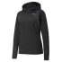 Puma Run Reflective Woven Full Zip Jacket Womens Black Casual Athletic Outerwear