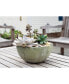 Фото #2 товара Napa Bowl Planter Black 12 Inch