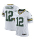 Фото #1 товара Men's Aaron Rodgers White Green Bay Packers Classic Elite Player Jersey