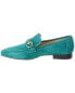 Фото #2 товара M By Bruno Magli Simona Suede Loafer Women's Green 6