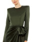 Фото #2 товара Women's Ieena Long Sleeve Structured Bow Draped Gown