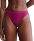 ფოტო #4 პროდუქტის Women's Bonded Flex Mid-Rise Thong Underwear QD3958