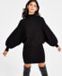 Фото #1 товара Mock Neck Dolman-Sleeve Sweater, Created for Macy's