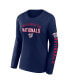 Фото #3 товара Women's Navy, Red Washington Nationals T-shirt Combo Pack