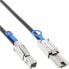Фото #1 товара InLine external Mini SAS HD Cable SFF-8644 to SFF-8088 6Gb/s 2m