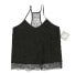 Womens Homebodii Black racer back Cami Lace Top size L 167127