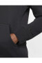 Erkek Siyah Kapüşonlu Sweatshirt Ct2011-010 M Nk Fc Essntl Flc Hoodıe Po