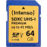 Фото #2 товара INTENSO SDXC 64GB Class 10 UHS-I Premium memory card