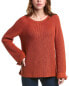 Фото #1 товара Edinburgh Knitwear Fluted Shaker Knit Sweater Women's