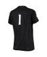 ფოტო #2 პროდუქტის Women's #1 Black Cincinnati Bearcats Finished Replica Football Jersey