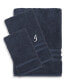 Фото #1 товара Textiles Turkish Cotton Personalized 2 Piece Denzi Hand Towel Set, 30" x 16"