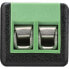 Goobay Terminal Block 2-pin > DC male (5.50 x 2.10 mm) - Terminal Block 2-pin - DC male (5.50 x 2.10 mm) - Black - Green Черно-зеленый - фото #3