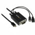 Фото #3 товара Аксессуар кабель Startech.com Mini DisplayPort to VGA с аудио - 2 м - прямой