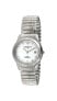 Women's Round Stainless Steel White Dial Expansion Watch