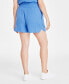 ფოტო #2 პროდუქტის Women's Cotton Gauze Pull-On Shorts, Created for Macy's