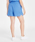 Women's Cotton Gauze Pull-On Shorts, Created for Macy's