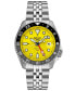 ფოტო #1 პროდუქტის Men's Automatic 5 Sports Stainless Steel Bracelet Watch 43mm