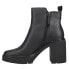 Фото #3 товара TOMS Rya Round Toe Zippered Booties Womens Black Casual Boots 10020256T-001