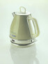Фото #3 товара Ariete Vintage Kettle 2868, Retro Electric Kettle with Wireless 360° Base, Automatic Shut-Off, 1 L Capacity, Stainless Steel, 1600 W, Beige