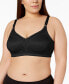 ფოტო #2 პროდუქტის Double Support Tailored Wireless Lace Up Front Bra 3820