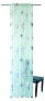 Фото #1 товара Gardine transparent floral mauve blau