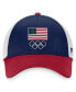 Фото #2 товара Men's Navy, White Team USA Adjustable Hat