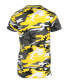 Men's Camo Printed Short Sleeve Crew Neck T-shirt