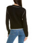 Isla Ciel Shaker Rib Sweater Women's Black S