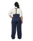 Фото #2 товара Plus Size Thelma High Waist Suspender Pants