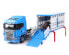 Фото #2 товара Фургон Bruder Scania для перевозки животных с коровой (03-549) 1:16 52 см голубой/серый