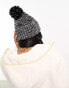 Фото #6 товара The North Face Cozy chunky knit bobble hat in black