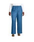 ფოტო #1 პროდუქტის Plus Size High Rise Wide Leg Pants made with TENCEL Fibers