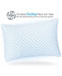 Фото #9 товара Memory Foam Gel Infused Reversible Cooling Pillow, Standard/Queen