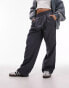 Фото #10 товара Topshop Hourglass straight leg smart jogger in blue