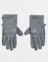 The North Face Etip touchscreen compatible gloves in grey grau, XS - фото #1