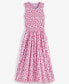 Фото #6 товара Women's Smocked Tank Midi Dress, Created for Macy's
