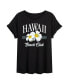 ფოტო #4 პროდუქტის Hybrid Apparel Trendy Juniors Hawaii Graphic Oversized Tee