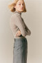 Фото #3 товара Wool-blend Pencil Skirt