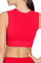 Robin Piccone 299192 Womens Ava Tank Top Fiery Red Size LG (36C-D)