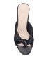 H Halston Women's Seviille Knot Detail Heel Sandals