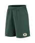 ფოტო #3 პროდუქტის Men's Green Green Bay Packers Stretch Woven Shorts