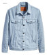 Levis Trucker Jacket Mens Denim Button Jacket Levis Color Sky Blue 0277