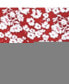 ფოტო #3 პროდუქტის Women's Red Floral Ditsy Twisted Halterneck Mini Beach Dress