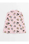 Фото #3 товара LCW Kids Gömlek Yaka Minnie Mouse Baskılı Uzun Kollu Kız Çocuk Pijama Takımı