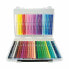 Set of Felt Tip Pens Milan Conic Multicolour 50 Pieces