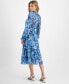 Фото #2 товара Women's Trina Floral-Print Midi Dress