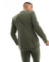 ASOS DESIGN super skinny suit jacket in khaki