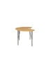 Фото #4 товара Curved Table, Adjustable Height Legs, Table Top Height Range 14" to 23", Ready-To-Assemble, Multipurpose Kids Table