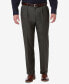 Men's Premium Comfort Stretch Classic-Fit Solid Pleated Dress Pants