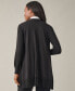 Women's Asymmetrical-Hem Open-Front Cardigan Sweater